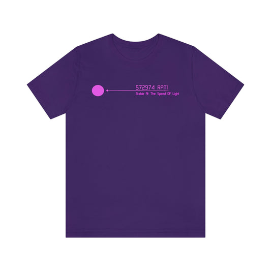 Stable At The Speed Of Light T-Shirt - Patrik Gryst